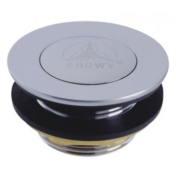 SHOWY 8297-200 C.P BRASS POP-UP WASTE FOR SINK OR TUB